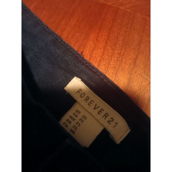 Forever 21 faux denim pants  Size: 25  (1119) - Picture 5 of 6
